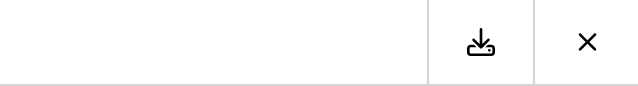 The Download PDF button beside Close in the document preview toolbar